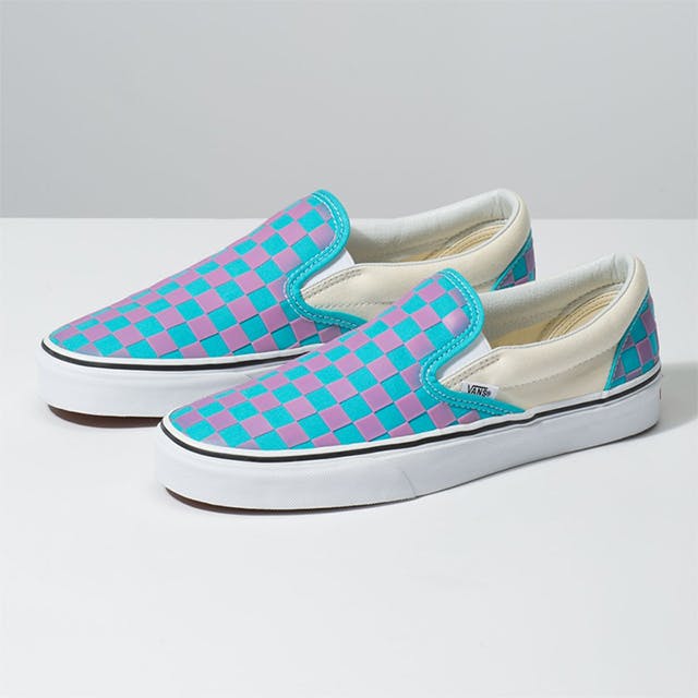 checkered vans all colors